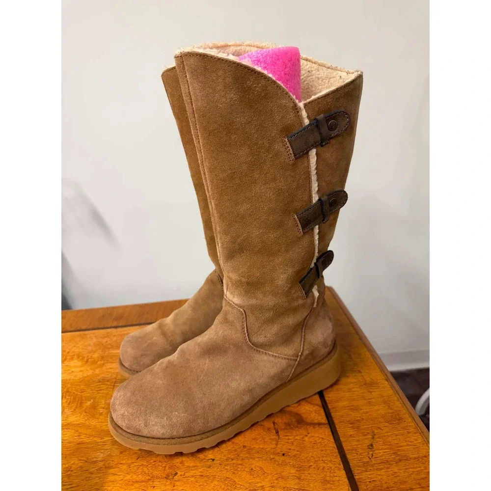 BearPaw tall suede